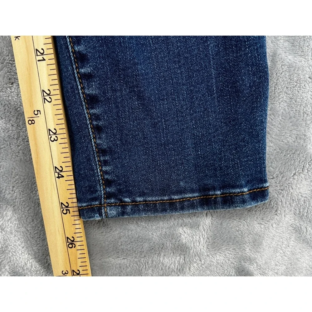 Kut From The Kloth Meghan High Rise Ankle Straight Leg Blue Jeans Size 4